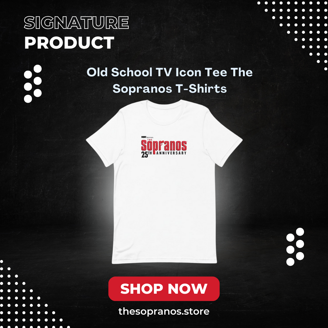 Old School TV Icon Tee NTAN2201 The Sopranos T-Shirts